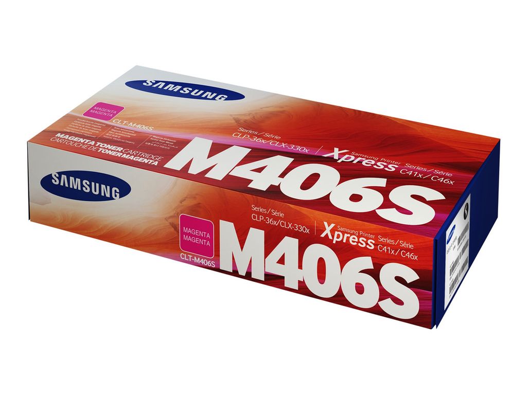 Samsung Purpurová originální tonerová kazeta CLT-M406S, Obrázek produktu 