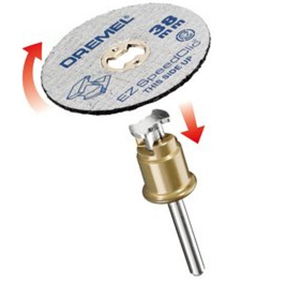 Dremel EZ SpeedClic SC456B Paquet de 12 disques de coupe de Image du produit 