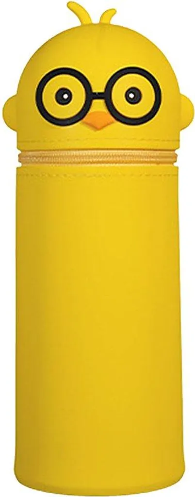Trousse scolaire unisexe en silicone souple haute capacité de rangement
