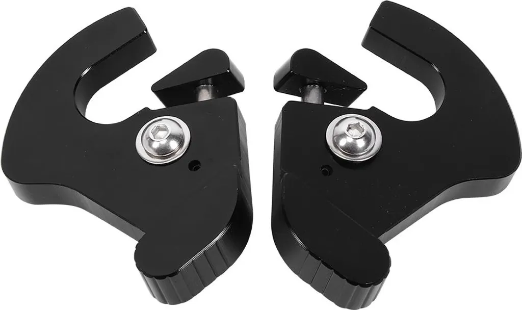 Miglior Kit Clip Sissy Bar Harley - Alluminio CNC Rotante Touring