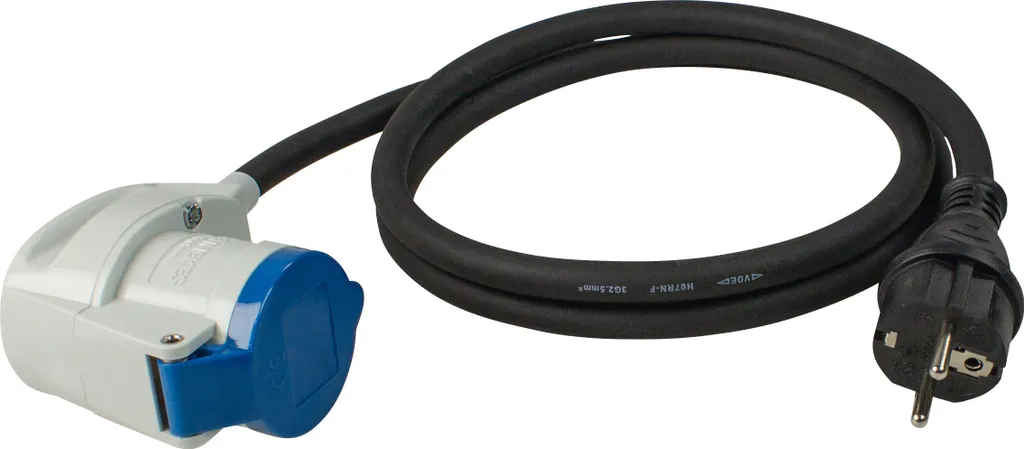 Adaptateur Prise CEE 16A 230V AS Schwabe 61483 idéal Camping et Caravane