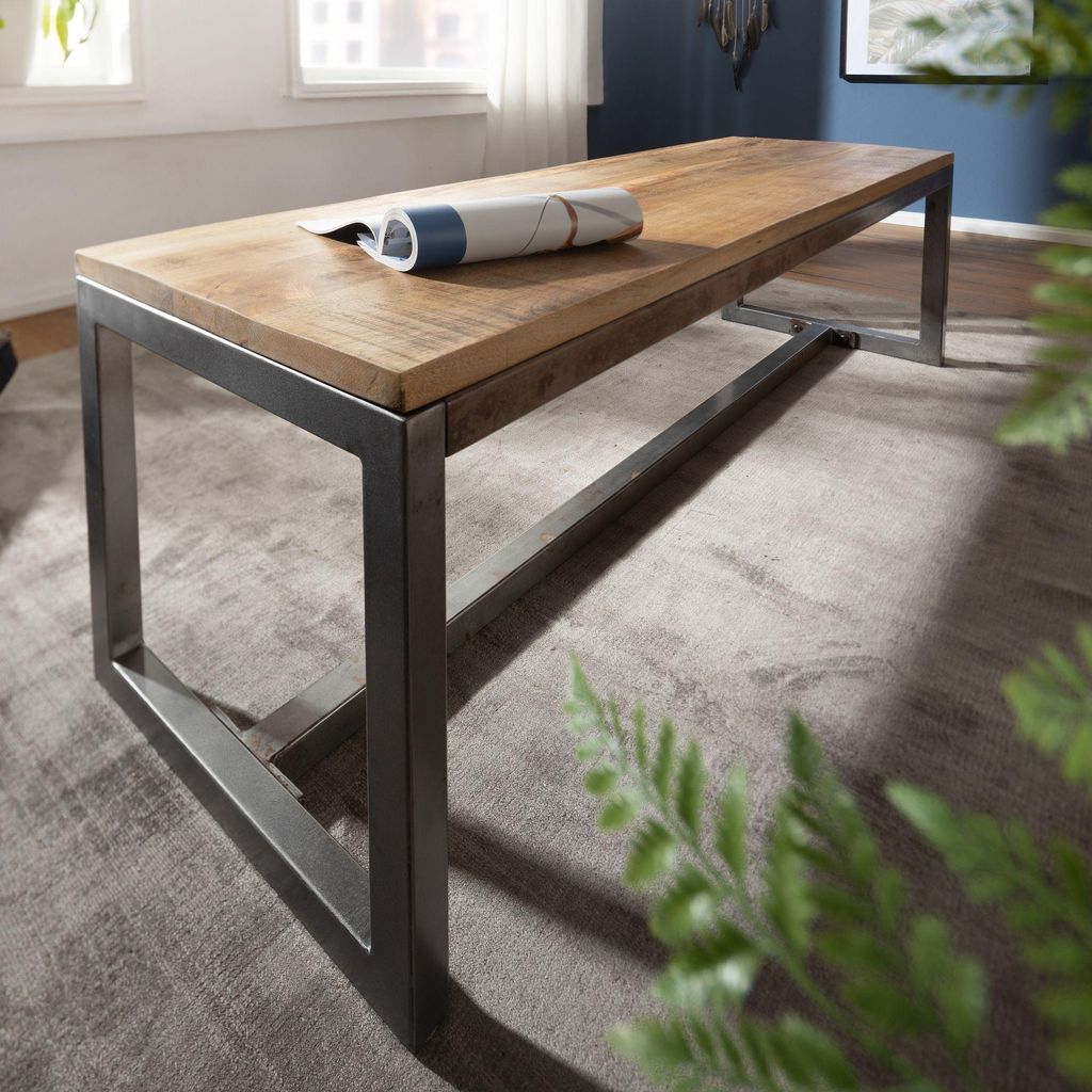 Sala da pranzo 120 x 46 x 45 cm legno massiccio mango / Immagine del prodotto 