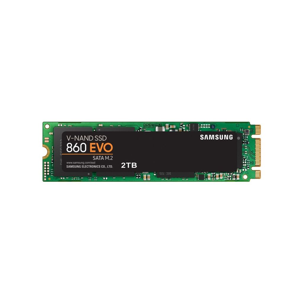 MZ-N6E2T0BW  Samsung 860 EVO M.2 2000 GB Serial ATA III Produktbild 