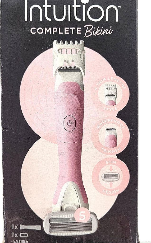 Tondeuse & Rasoir Bikini Wilkinson Sword Intuition Complete - Rose - Sur Batterie