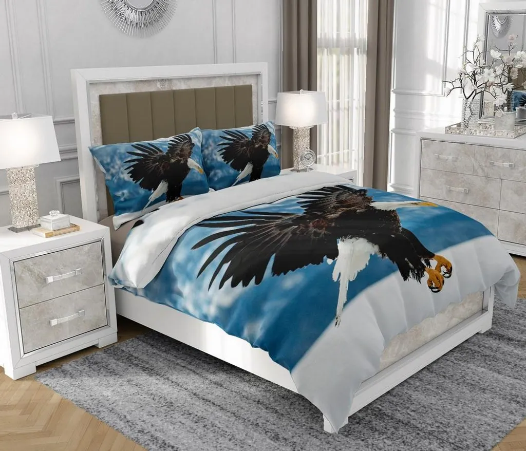 Set Biancheria Letto 140x200 cm SOVIO So.0334 in Puro Cotone 100%