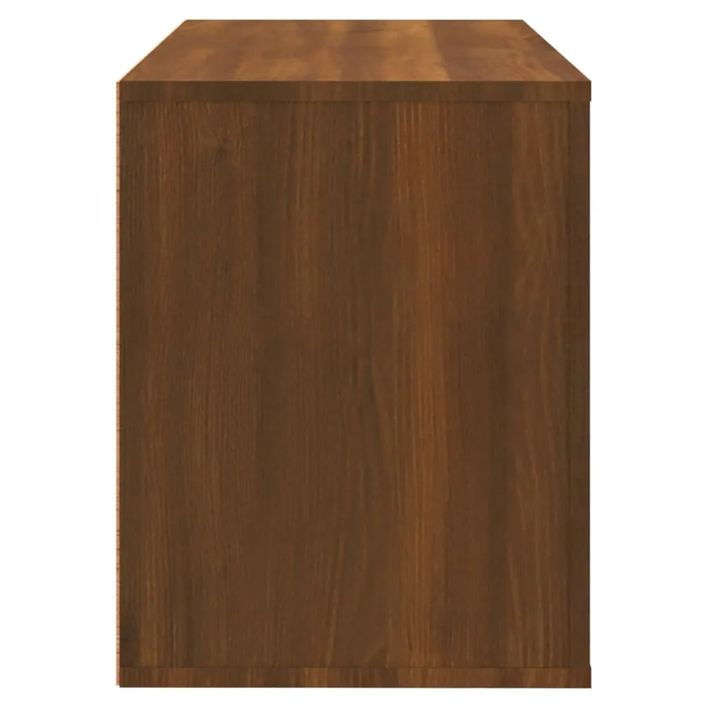 Mobile Scarpiera Salvaspazio 80 cm Effetto Rovere | vidaXL Home - 6