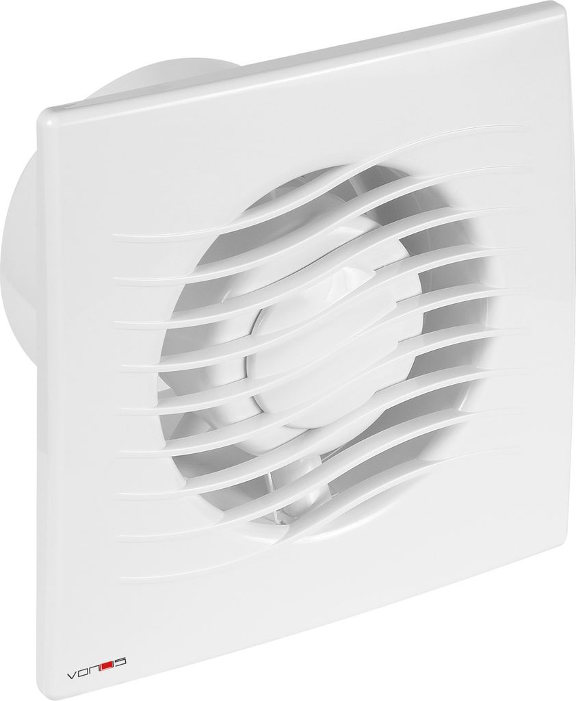 "EVA" Wohnraumlüfter Lüfter Badlüfter Badventilator Ventilator Ø 100 mm Feuchtesensor / Hygrostat