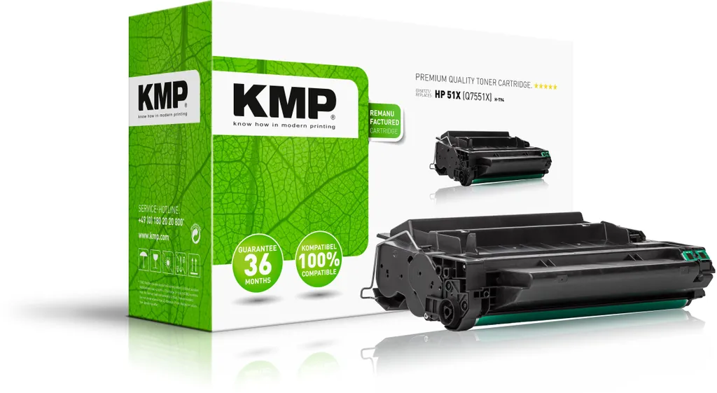 Toner Rigenerato KMP H-T94 Nero 13.000 Pagine - Ecologico ed Economico