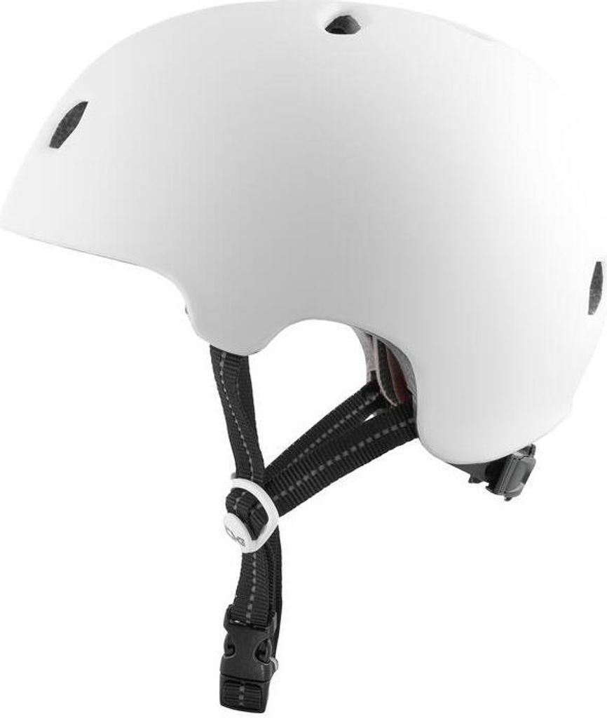 TSG Meta Helm Solid Color Satin Weiß JXXS/JXS (48-51cm)