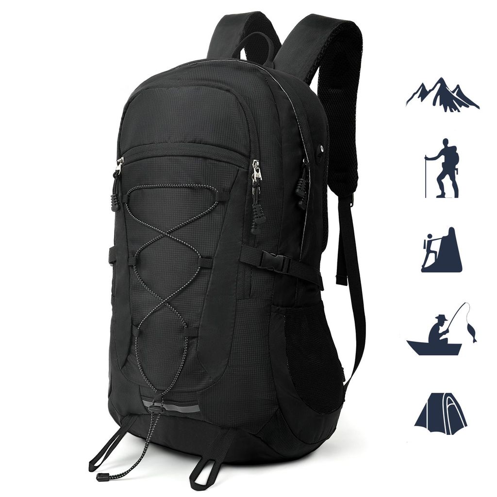 45L Wanderrucksack Herren Damen, Wasserdicht Produktbild 