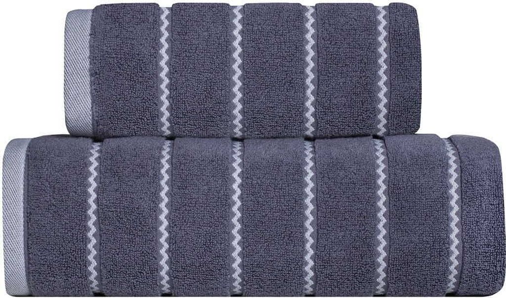 Handtuch, Badetuch, dick, flauschig, Oskar 70x140 Dunkelgrau