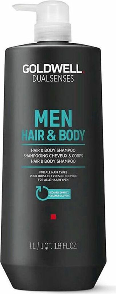 DUALSENSES MEN hair & body shampoo 1000ml Produktbild 