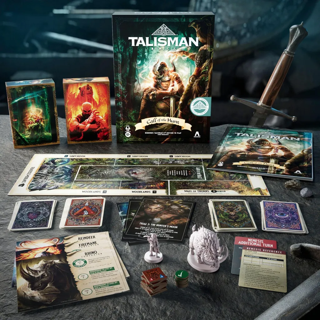 Extension de jeu de société Talisman Nemesis version anglaise EN