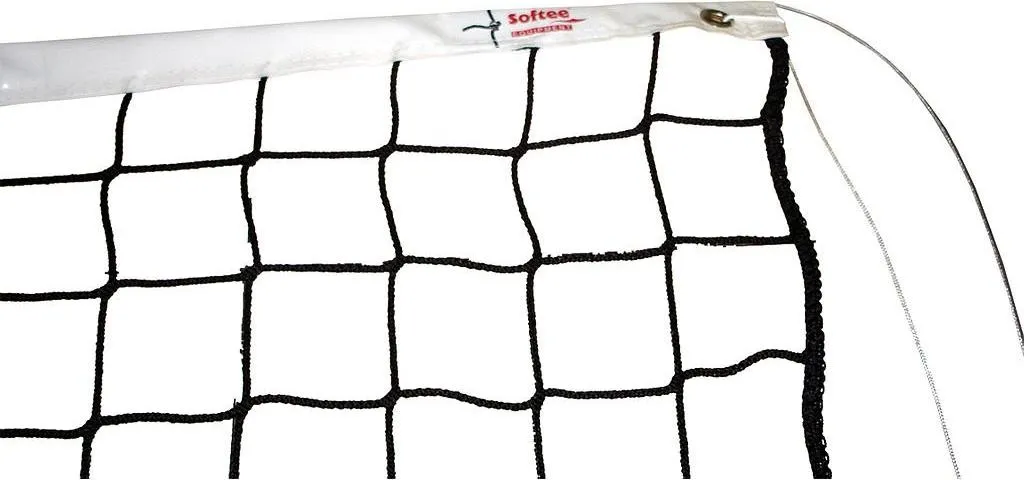Filet de volley robuste Line Premium 4mm tressé et multicolore