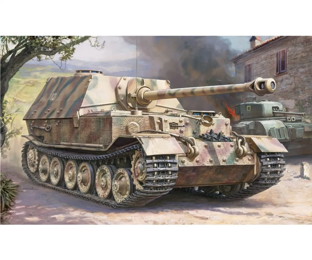 Réussir sa Première Maquette de Char Elefant 1/35 Kit Facile Zvezda
