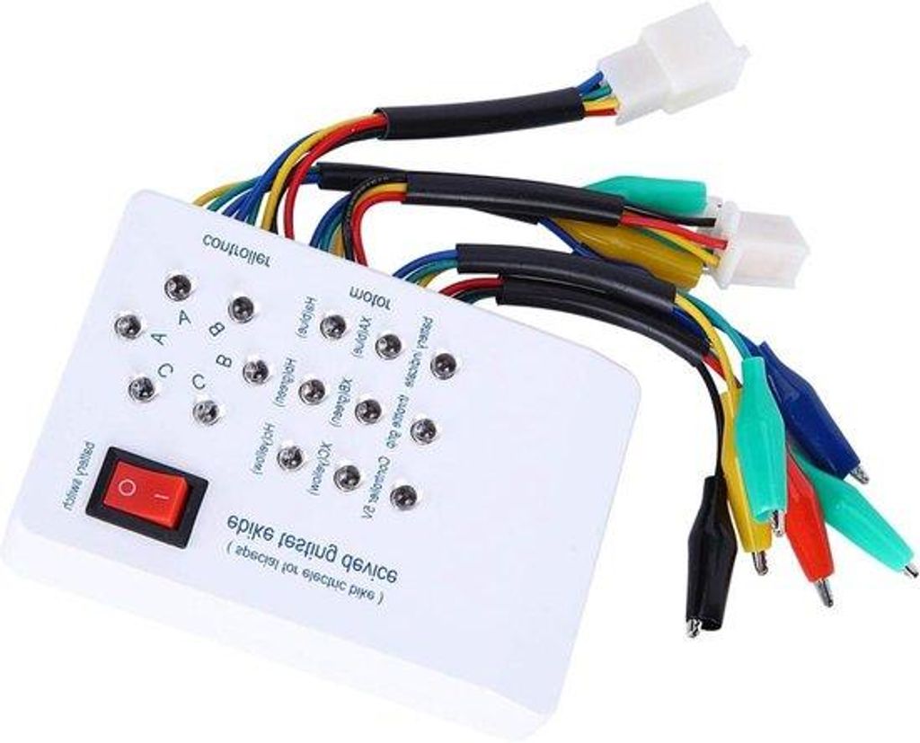 Tester für bürstenlose Motoren – 9-V-Batteriebetriebener Tester für Elektromotoren von Autos – Motorsteuerung für Roller – Englische Bedi...