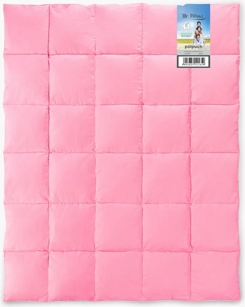 Couverture plumes d'oie 135x200 60% idéale pour nuits froides d'hiver