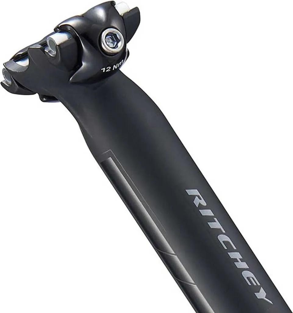 Tige de Selle Ritchey WCS 1-Bolt Zero Offset 400mm Noire Rigide - 4