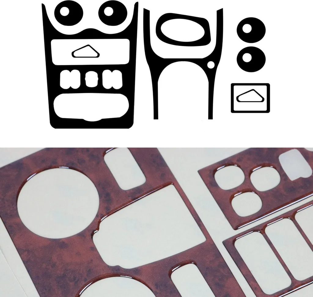 Decorazione Interna Radica Dacia Sandero 2008-2012 - Kit 18 Pezzi 3D