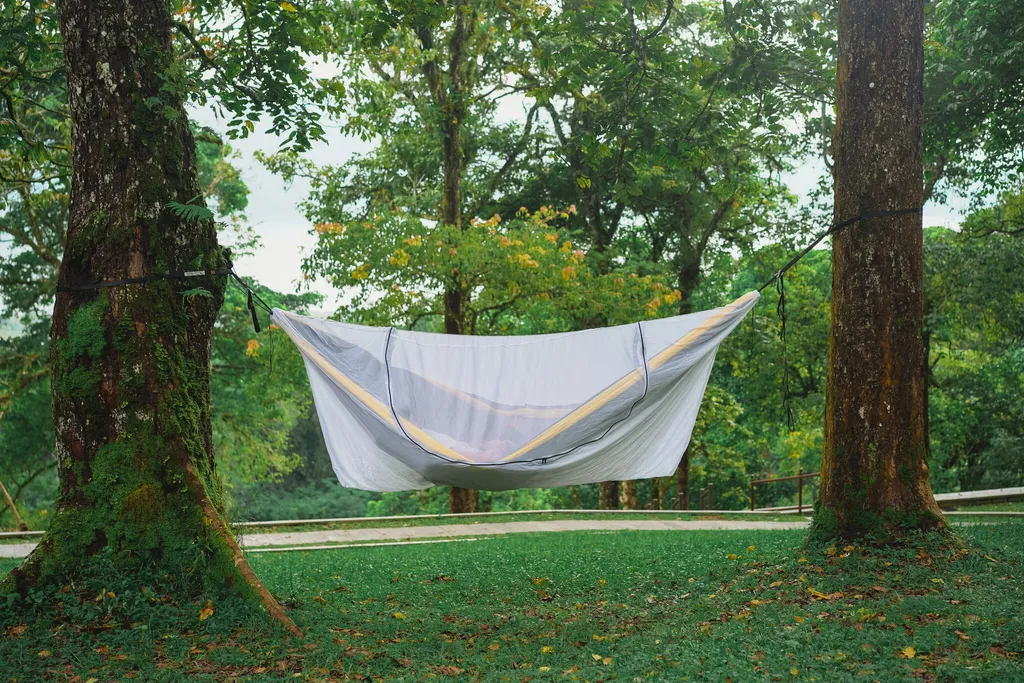 Moustiquaire Blanche 360° Filet Maille Fine - Spéciale Bivouac Hamac - 12