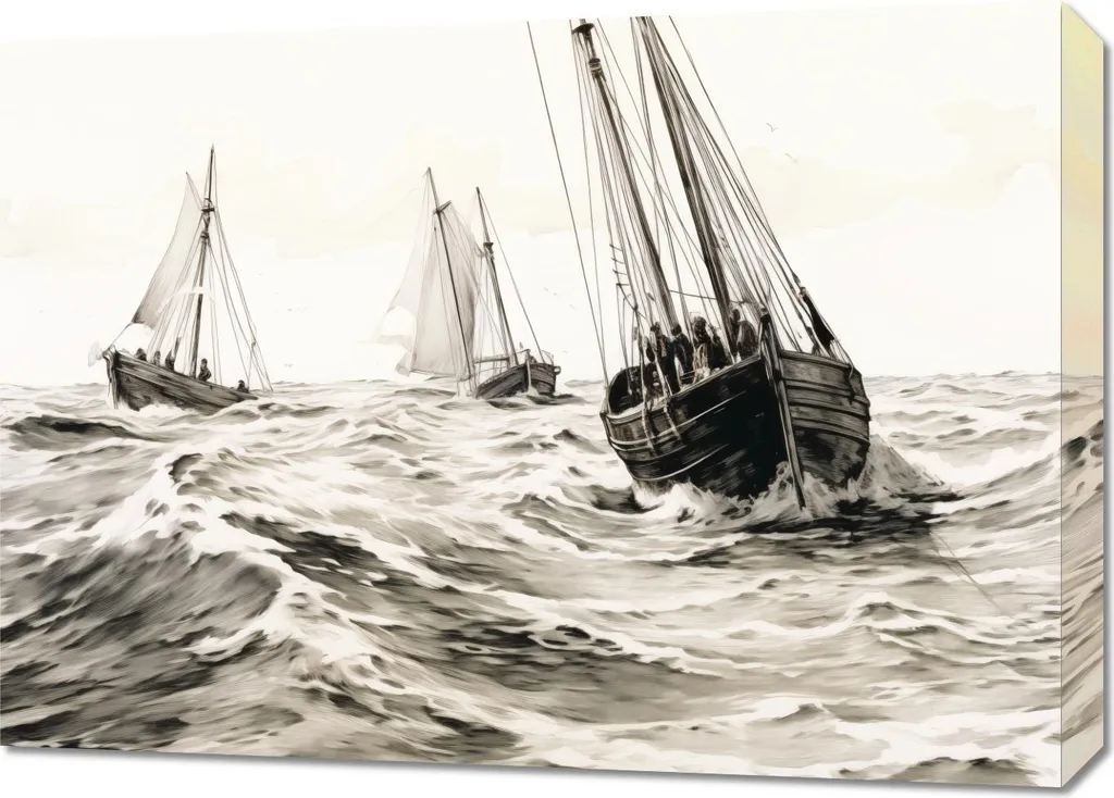 Tableau Image 70 x 50 cm Courageux et libres Décoration Murale Premium