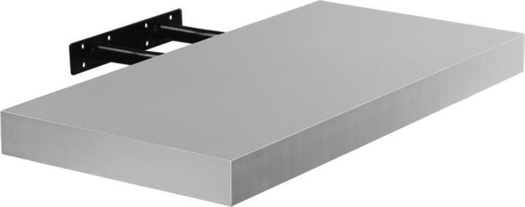Nástenná polica STILISTA VOLATO - strieborná 50 cm Obrázok produktu 