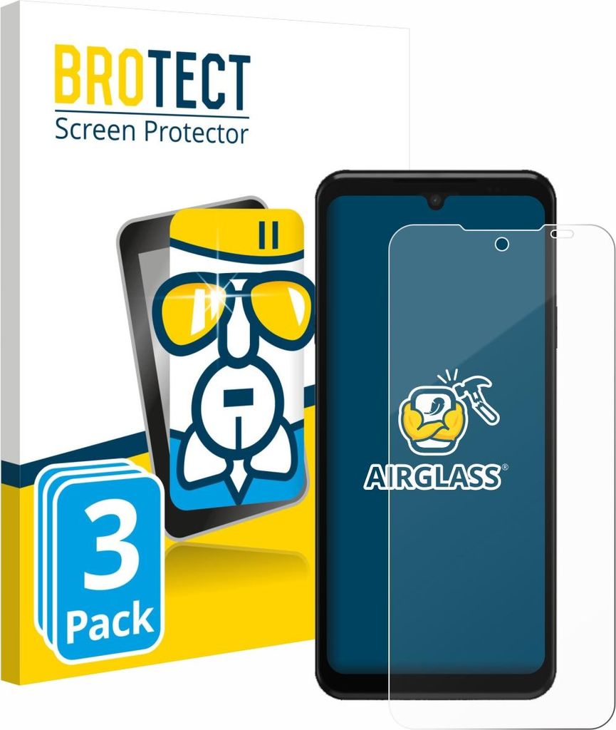 3x BROTECT Schutzglas für Sunmi M3 Schutzfolie Panzer Folie Glas Display Schutz klar