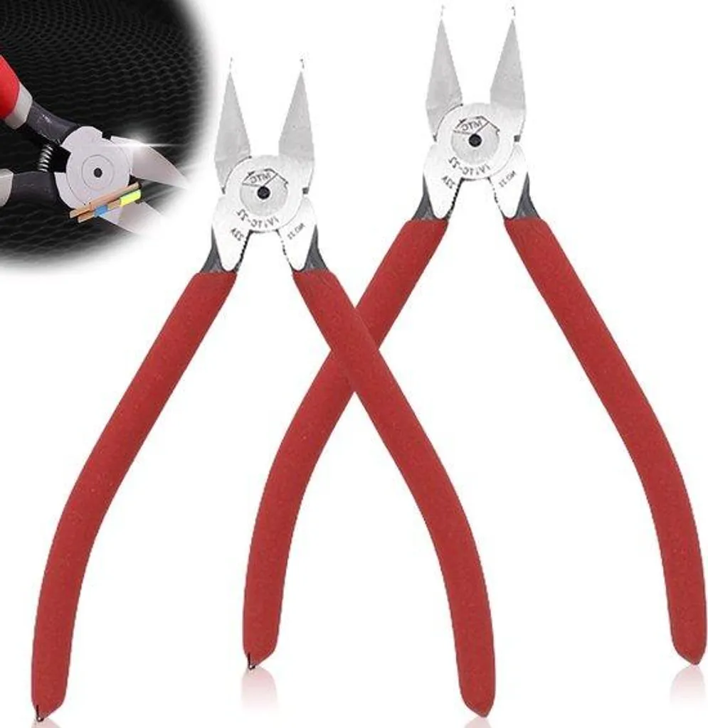 Mini-pince coupante de 152mm ergonomique pour éviter la fatigue des mains
