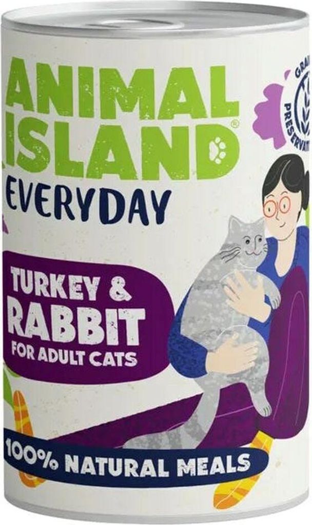 ISOLA DEGLI ANIMALI Everyday Turchia e coniglio - cibo Immagine del prodotto 