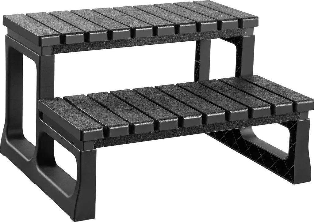 Stepper D'Escalier Avec Poignées Réglables – Écran LCD, Résistance 3 Niveaux, Pliable, Pour Jambes Et Fessiers