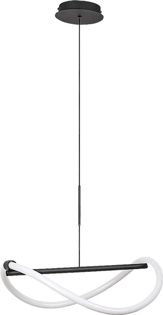 Sospensione LED 15W Rabalux 72252 Serena 4000K Metallo Nero