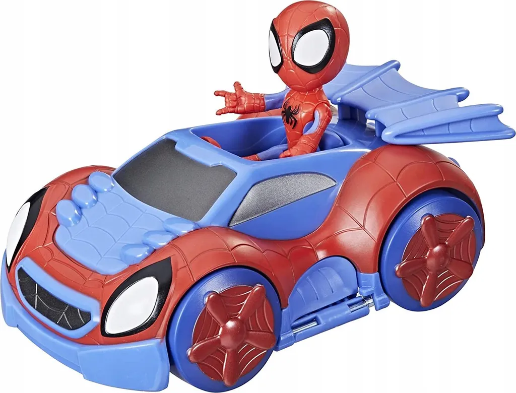 Véhicule avec Figurine Spidey Web-Crawler - Voiture Marvel Hasbro