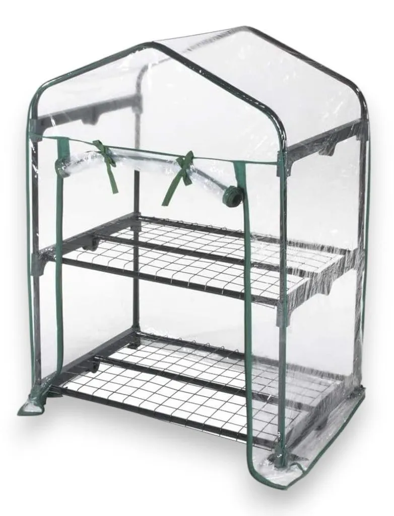 Petite serre de balcon anti-UV pour protéger vos plantes du froid et vent
