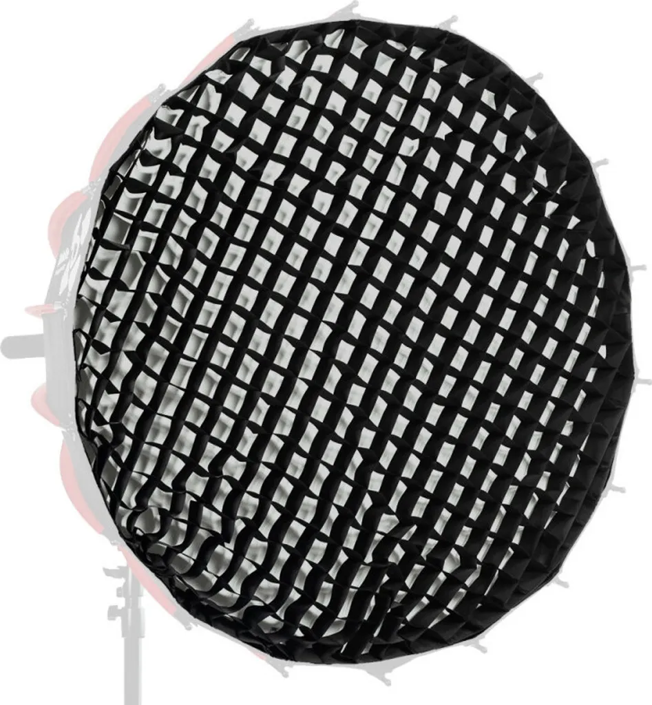 Grille Nid d'Abeille Textile 90cm - Guidage Précis de la Lumière Studio