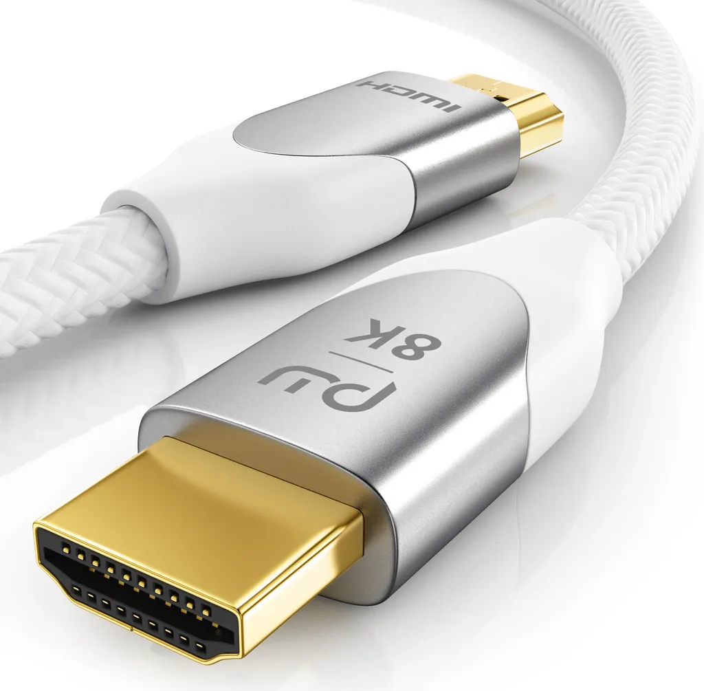 Cavo HDMI 2.1 Primewire 8K 5m Nylon Braided | Gaming 4K 144Hz PS5 Xbox