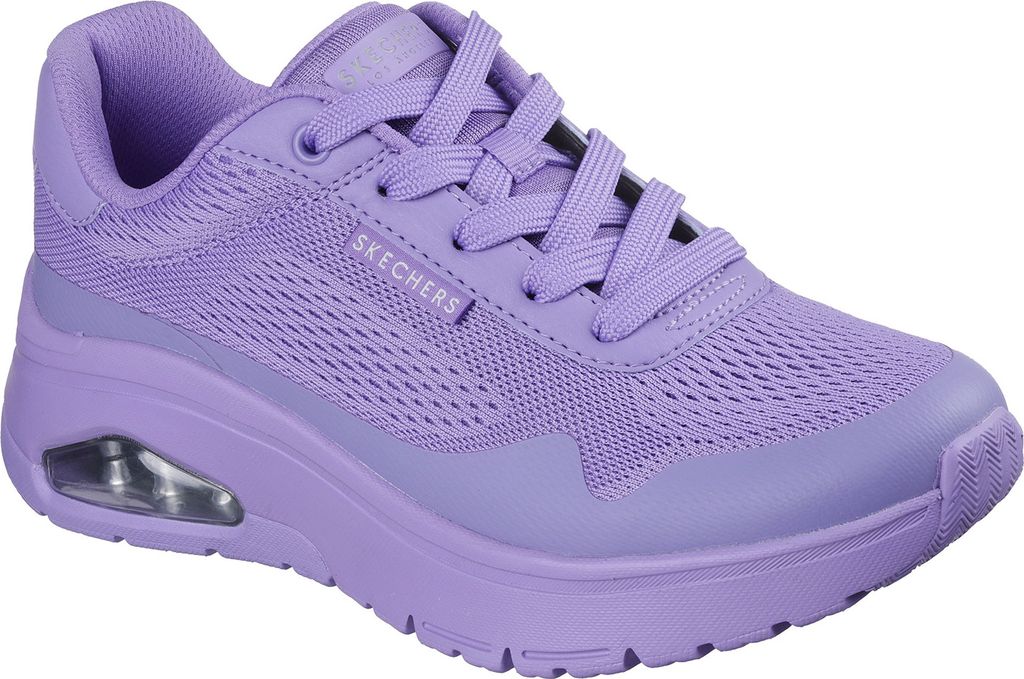 Skechers Uno Flex Spring On Air Sneakers Damen Mädchen 177794 PUR, Schuhgröße:38 EU