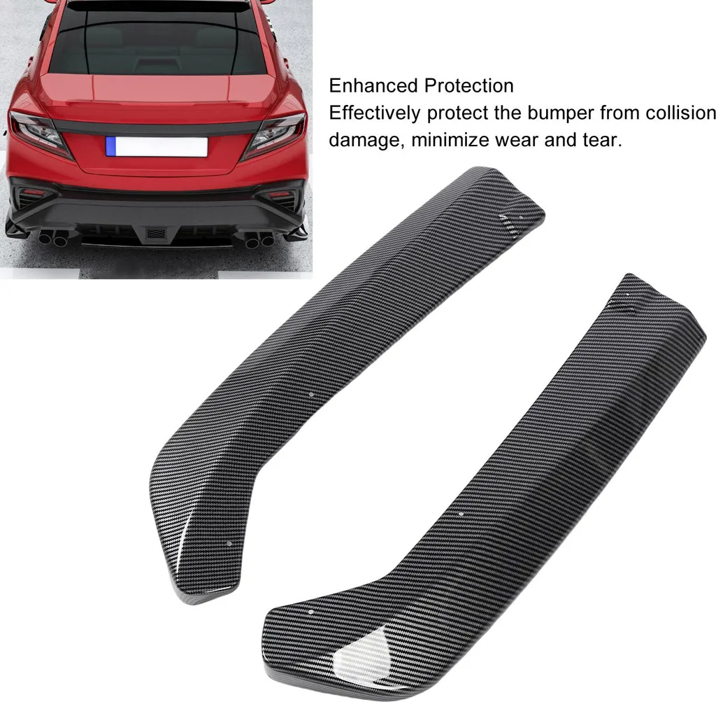 Diffuseur de lèvre de pare-chocs arrière carbone pour WRX STI VB 2022+ - 5