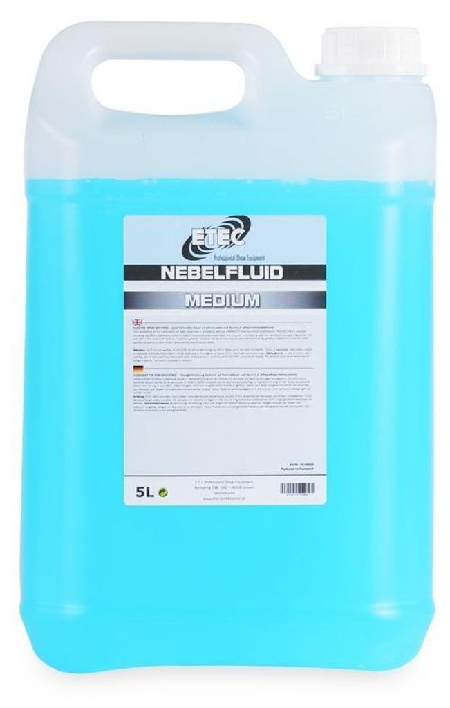 ETEC Professional Nebelfluid 5 Liter Medium