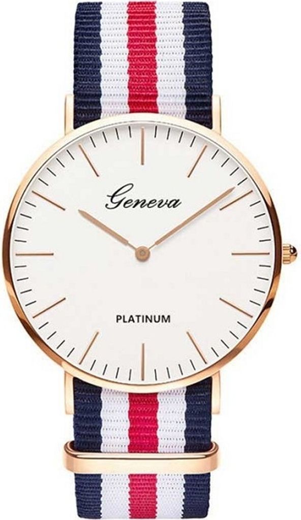 Montre Mariner Bleue/Rouge - Élégance et Confort KP4107 Image du produit 