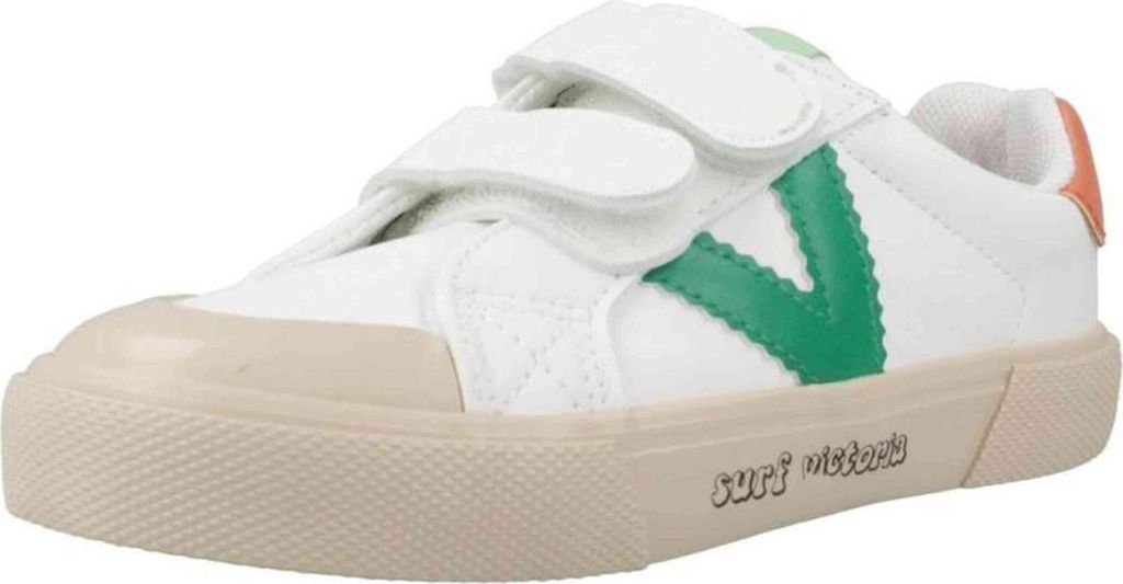 Victoria Sneakers 1065179-GREEN in White color size 26