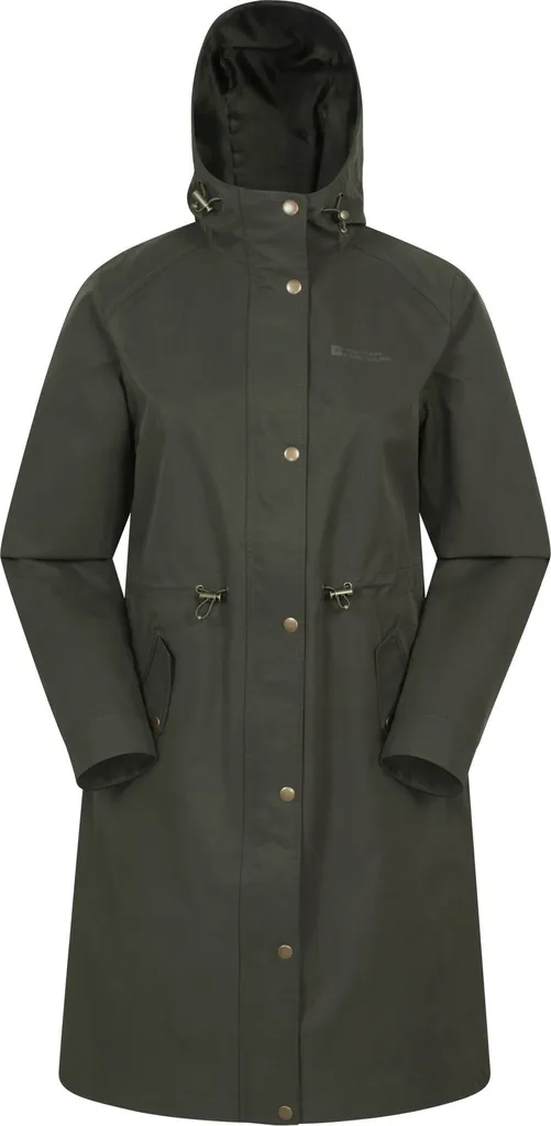Veste de randonnée Forest kaki femme avec coupe-vent Mountain Warehouse