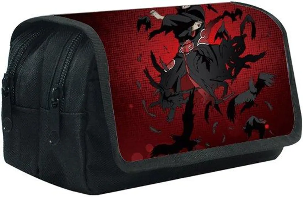 Grande Trousse Scolaire Anime avec Double Compartiment pour Garçons