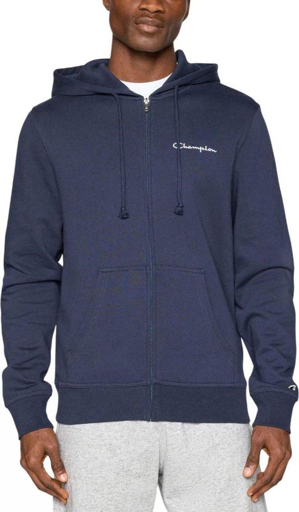 CHAMPION Zwarte hoodie met volledige rits, model NNY-NS, Productafbeelding 