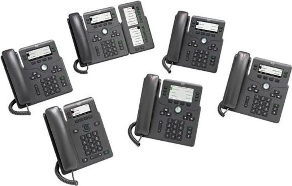 Cisco CP-6821-3PCC-K9 Téléphone IP Multiplatforme pour Remplacer la RTC