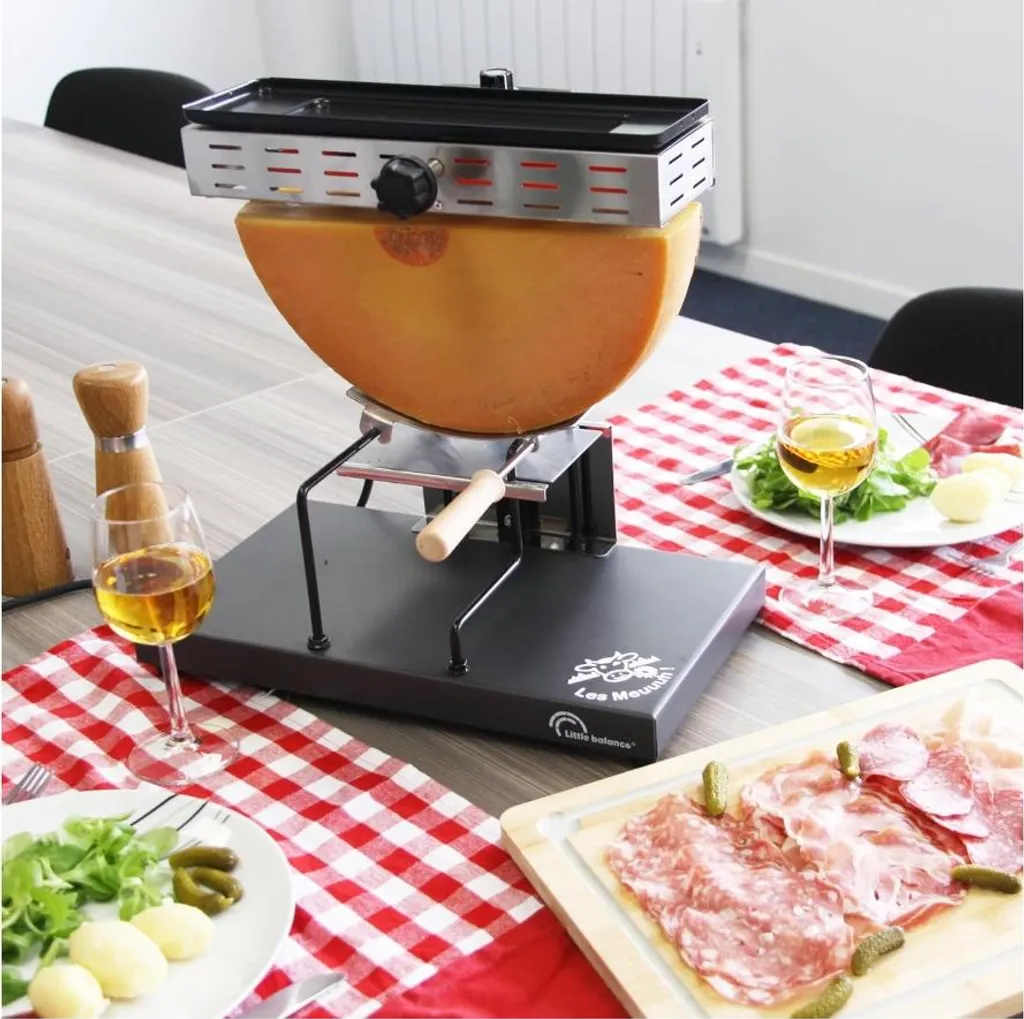 Appareil à Raclette pour Grandes Tablées - Format Demi-Meule Convivial - 3