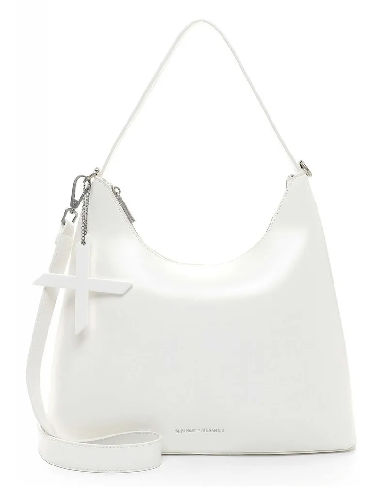 Sac à épaule blanc idéal pour le travail et les sorties de week-end