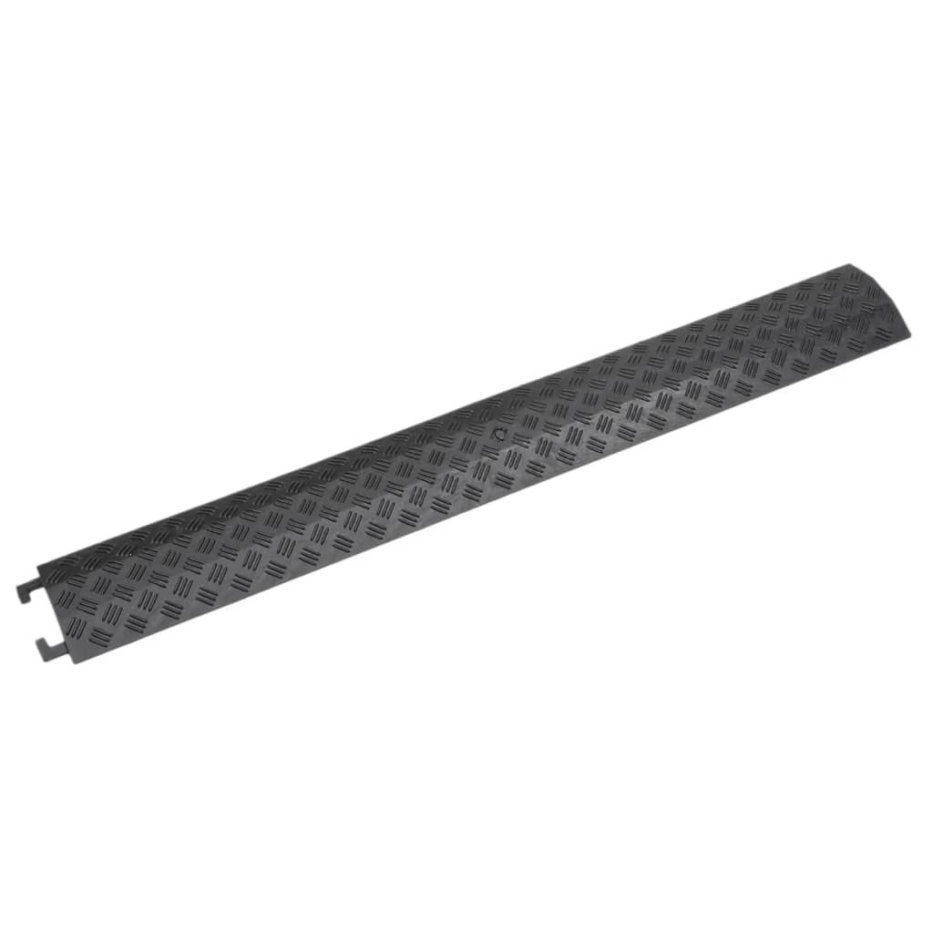 vidaXL Mostki kablowe 2 szt. 98,5 cm czarne Zdjęcie produktu 