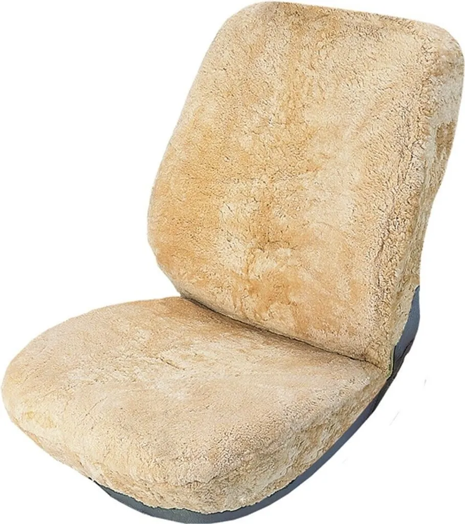 Coprisedile Auto IWH Beige: Design Naturale e Massimo Comfort