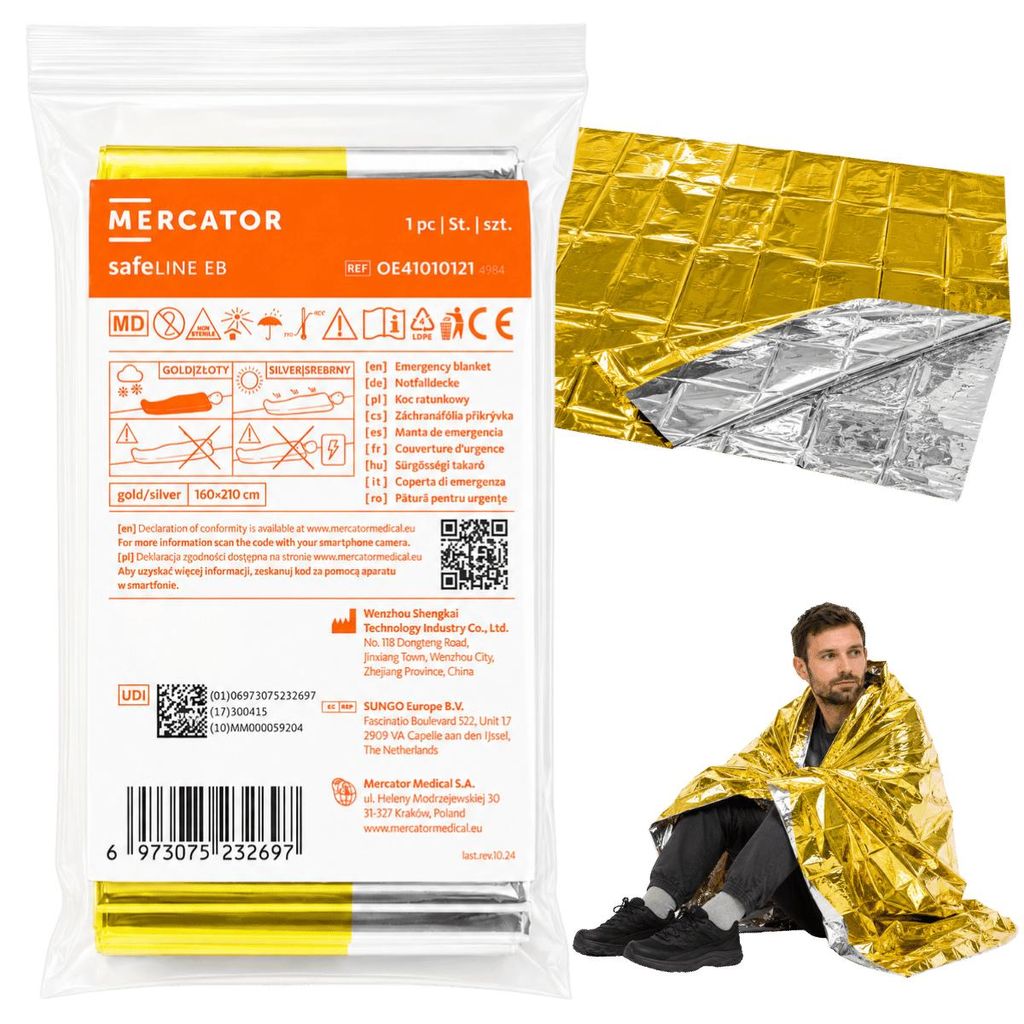 Odzież Ochronna Medyczna Mercator SafeLINE EB Do Higieny I Zdjęcie produktu  Obraz wygenerowany przez AI