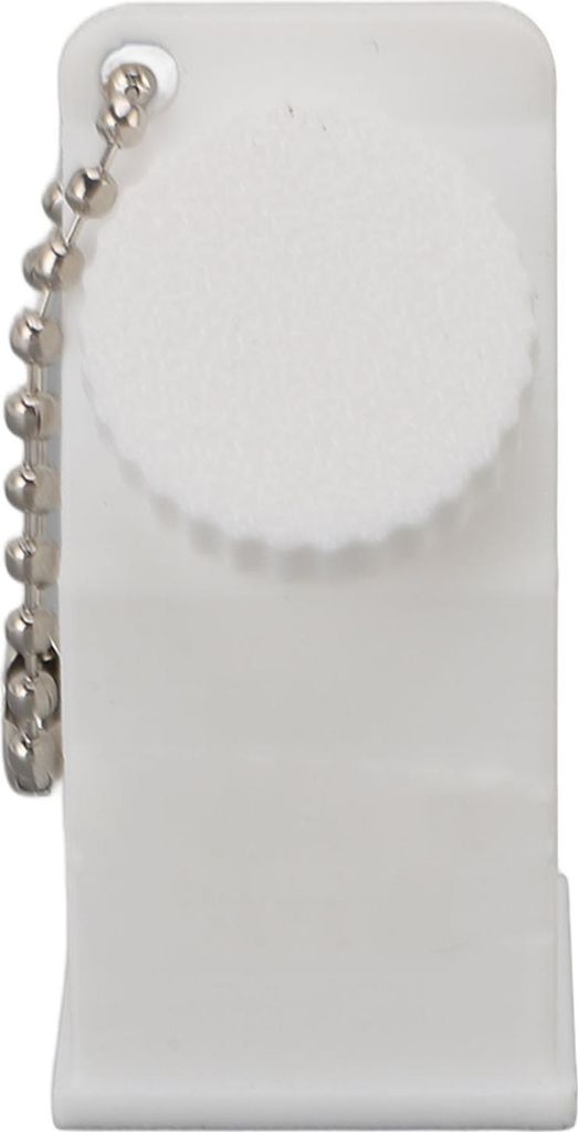 Milk Carton Box Keychain ausreichend Innenraum tragbares leichte Aufbewahrungskoffer für Heimreisen Weiß